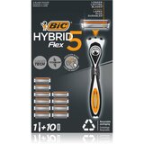 Bic Flex5 Hybrid brivnik + nadomestne britvice | Shoptok.si