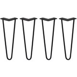 Monster 4 x 14" sponke za lase - 2 kraka - 10 mm - črne, (5000151860) | Shoptok.si
