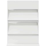  Polica za časopise Bijelo 70 x 41 x 96 cm Konstruirano drvo | shoptok.hr