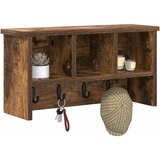  Vješalica za kapute na zidu Dimljeni hrast 50 x 16 x 26 cm | shoptok.hr