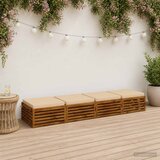  Jastučići za sjedenje SOEST 4 kom. 100% poliester Krem | Shoptok.si