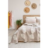 Lessentiel Maison set prekrivač i jastučnice forest, 240x260 cm, bež Cene