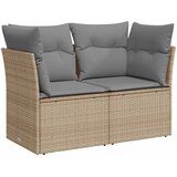  Set sofe 6 kom. Bež i svijetlo siva Poli Rattan i čelik | shoptok.hr