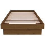  Okvir za krevet od masivnog drva boja meda 75x190 cm mali | shoptok.hr
