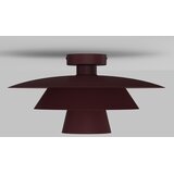  plafonsko svetlo plato 1xE27/15W/230V, prečnika 32 cm, bordo | Eponuda.com