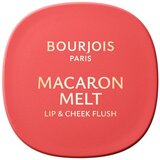 Bourjois Macaron Melt rdečilo 2 v 1 odtenek 03 Peach Tatin 5 g Cene