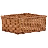  4-dijelni set uklapajućih košara od vrbe smeđi | shoptok.hr