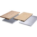 ANKE Plošča za delovno mizo, masivna plošča iz rdeče bukve, širina 1270 mm, debelina 40 mm | Shoptok.si