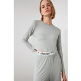 Trendyol Ženska pidžama Detaljno siva Cene