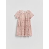 Reserved Dvoslojna haljina - pastelnoružičasto | shoptok.hr