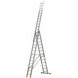 Krause-werk trodelna aluminijasta lestev Tribilo 3x14 stopnic 129727 cene
