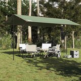 vidaXL Cerada za kampiranje zelena 500 x 294 cm vodootporna | shoptok.hr