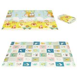 ECO TOYS edukativna podloga za igru sa dva lica animals sklopiva sa torbom ecotoys Cene