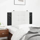  Jastuk za uzglavlje Zadar crno-bijeli 100 cm umjetna koža - Bijela i crna 100 cm 1 | shoptok.hr