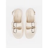 GOODIN Beige classic platform sandals | shoptok.hr