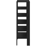 vidaXL Regal za čevlje črn 61x32x105 cm inženirski les | Shoptok.si