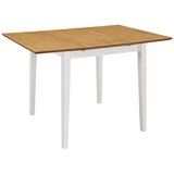  276408 3 Piece Dining Set MDF White (247625+247634) | shoptok.hr
