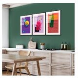 WALLXPERT dekorativna slika od kaljenog stakla (3 komada) uv 940 45 x 65 | ePonuda.com