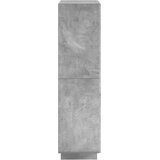  Visoka komoda Betonska siva 79 x 41 x 151 cm Konstruirano drvo Slike