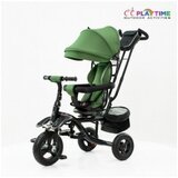  Dečiji tricikl happybike 419 zeleni rotirajuće sedište | ePonuda.com