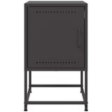 vidaXL Noćni ormarić crni 36 x 39 x 60,5 cm čelični | shoptok.hr