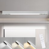 Nettlife LED stropna svetilka bela 25W moderna svetilka za dnevno sobo zatemnljiva dolga namizna svetilka z daljinskim upravljalnikom 80CM za spalnico, (22111385) | Shoptok.si