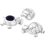 Zilverstad Metalna kutijica za prvi mliječni zub u srebrnoj boji ø 8x3 cm Turtle – | shoptok.hr