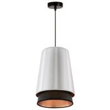  Duolla - Visilica na sajli BELL SHINY 1xE27/15W/230V prečnik 25 cm srebrna/crna | Eponuda.com