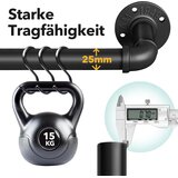 GEEBOBO raztegljiva industrijska karnisa 76–228 cm | Shoptok.si