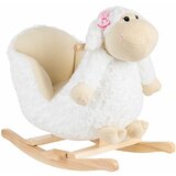 Kikka Boo plišana igračka sheep white sa klackalicom i sedištem Cene