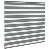 vidaXL Zebra senčilo temno sivo 155x100 cm tkanina širina 150,9 cm | Shoptok.si