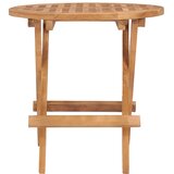  Sklopivi vrtni stol 50 x 50 x 50 cm od masivne tikovine | shoptok.hr