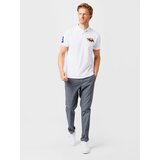 Polo Ralph Lauren Majica kraljevsko plava / smeđa / svijetlocrvena / bijela | shoptok.hr