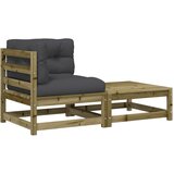  Kutna vrtna sofa s jastucima i tabureom | shoptok.hr