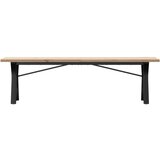  Stolić za kavu Y-oblika 160x40x45 5 cm od borovine i željeza | shoptok.hr