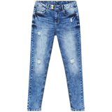 Marisse Medium Waist Distressed Jeans L-Je-3422 Blue | Shoptok.si