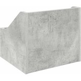  Kutija za LP ploče 2 kom. Betonska siva 37 x 33 x 32 cm | shoptok.hr