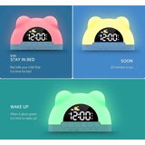 BEAUTIEBEAM otroška digitalna budilka z RGB lučko | Shoptok.si