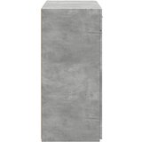  Komoda siva boja betona 80 x 42,5 x 93 cm od konstruiranog drva | shoptok.hr