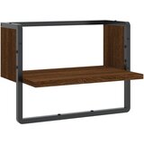 Maison Chic Stenska polica - Viseča Polica s prečko rjavi hrast 40x25x30 cm, (21794105) Cene