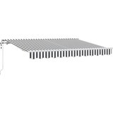  Povlačivi tende Antracit 350 x 200 cm tkanina | shoptok.hr