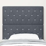  Uzglavlje Tamno siva 100 cm Baršun | shoptok.hr