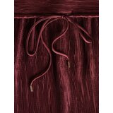 Reserved - Suknja od strukturirane tkanine - burgundy | shoptok.hr
