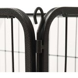 vidaXL ogradica za štence od čelika 91,5 x 59 x 61 cm | shoptok.hr