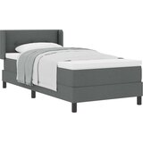  Krevet s opruga kutije Tamno siva 200 x 100 cm tkanina | shoptok.hr