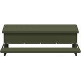 Feeder s nogom za piliće Maslinasto zelena 75 x 53 x 20,5 cm | shoptok.hr