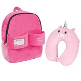  RUKSAK MINI S ODVOJIVIM JASTUKOM ZA PUTOVANJE LILY UNICORN PERLETTI 13098 | Shoptok.si