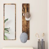  Vješalica za kapute na zidu Dimljeni hrast 20 x 1,5 x 100 cm | Eponuda.com