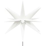  Božićna svjetla sa šiljcima 3 kom LED sklopiva bijele 57 cm | shoptok.hr