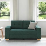  Dvosjed tamnozelene boje 160x77x82 cm tkanina | Shoptok.si